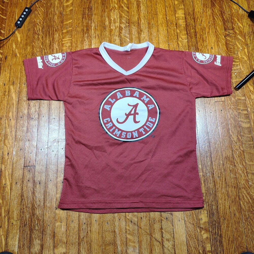 VTG University of Alabama Crimson Tide Franklin Jersey Kids Medium/T526